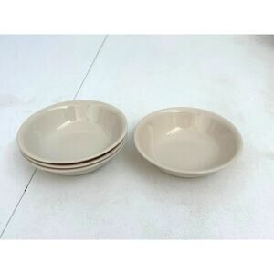 Corelle by Corning dessert fruit bowls 5.25" set of 4 cream almond